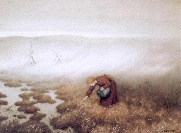 . : «Prinsessen som sanker myrull» (1913). : Theodor Kittelsen. : http://www.perunica.ru/raznoe/5567-skazki-dlya-malyshki.html