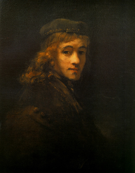 Иллюстрация. Название: «Портрет Титуса». Автор: Рембрандт. Источник: http://newlit.ru/