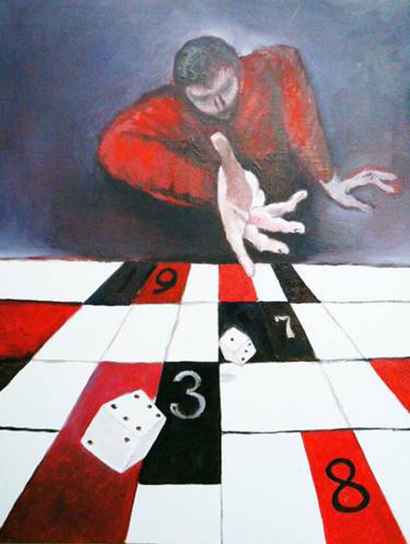 . : Temur Jgerenaia. : «The Gambler». : https://www.saatchiart.com/account/artworks/1035105