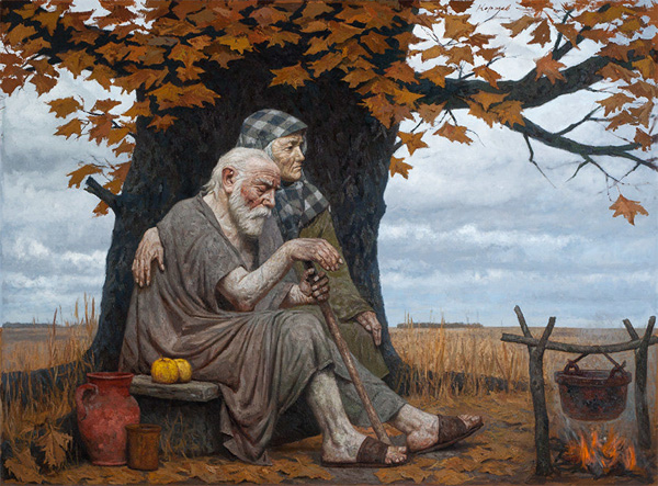 . :  . : « ». : https://arthur.io/art/geliy-korzhev/autumn-of-the-ancestors-adam-and-eve