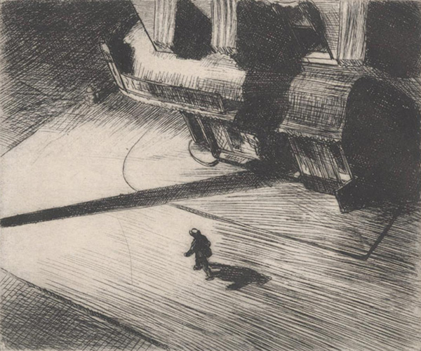 �����������. �����: ������ ������. ��������: &laquo;������ ����&raquo;. ��������: https://wahooart.com/ru/art/edward-hopper-night-shadows-D3AVQ2-en/