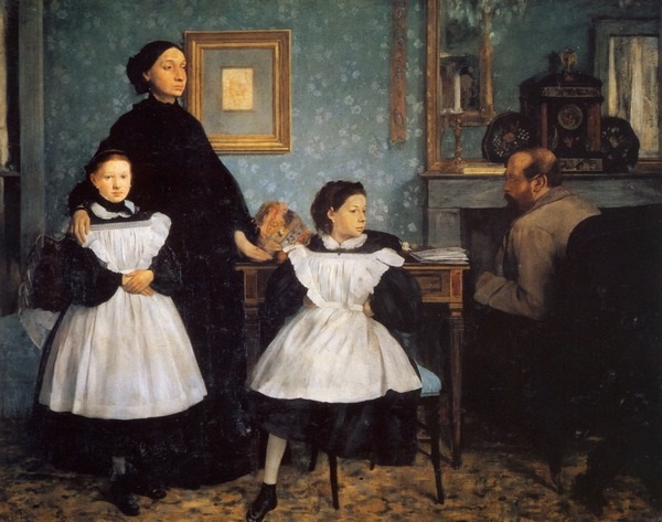 Дега. Семья Беллелли. 1858–1859.
