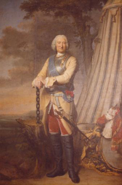 Авед. Портрет маршала Клермон-Тоннера. 1759.
