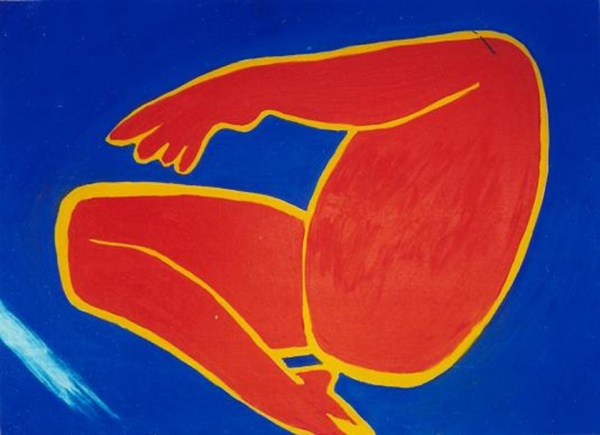 Dance, 1998  Oil on canvas, 70x97 cm