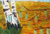 Spring,  1997  Oil on canvas, 9770 cm