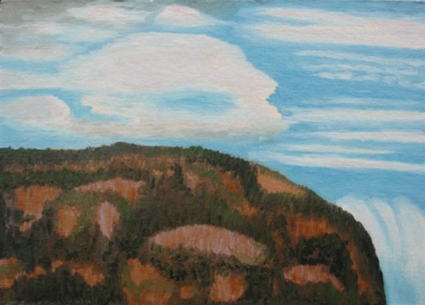 Mountain, 2006  Oil on canvas, 5070 cm