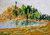 Beginning autumns, 2006  Oil on canvas, 5070 cm