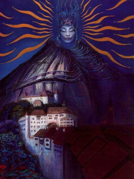 . : Giger. : "Chateau de Gruyeres".